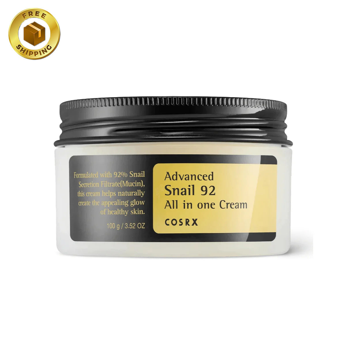 COSRX Advanced Snail 92 All in one Cream | Restore and nourishe your skin for a healthy complexion