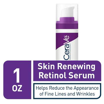 CeraVe Anti Aging Retinol Serum | Cream Serum for Smoothing Fine Lines and Skin Brightening